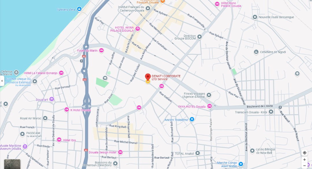 Localisation DENATI CORPORATE LTD